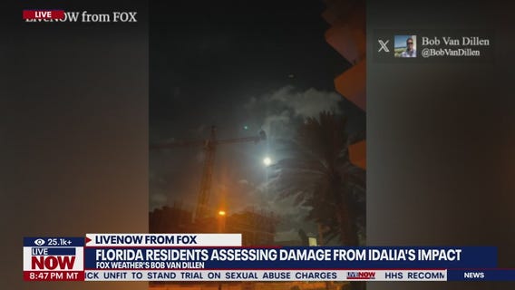 Blue super moon's impact on Idalia tides