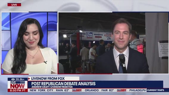 Post-debate reaction from inside the 'spin room'