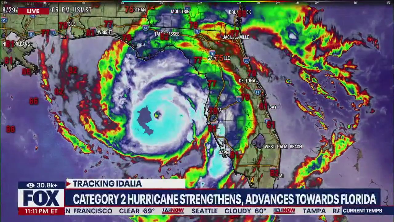 Idalia expected to make landfall as Category 4
