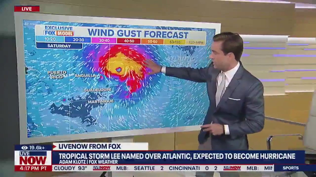 Tropical Storm Lee to become major hurricane | LiveNOW from FOX