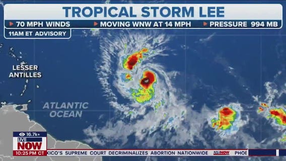 Hurricane Lee expected to strengthen quickly