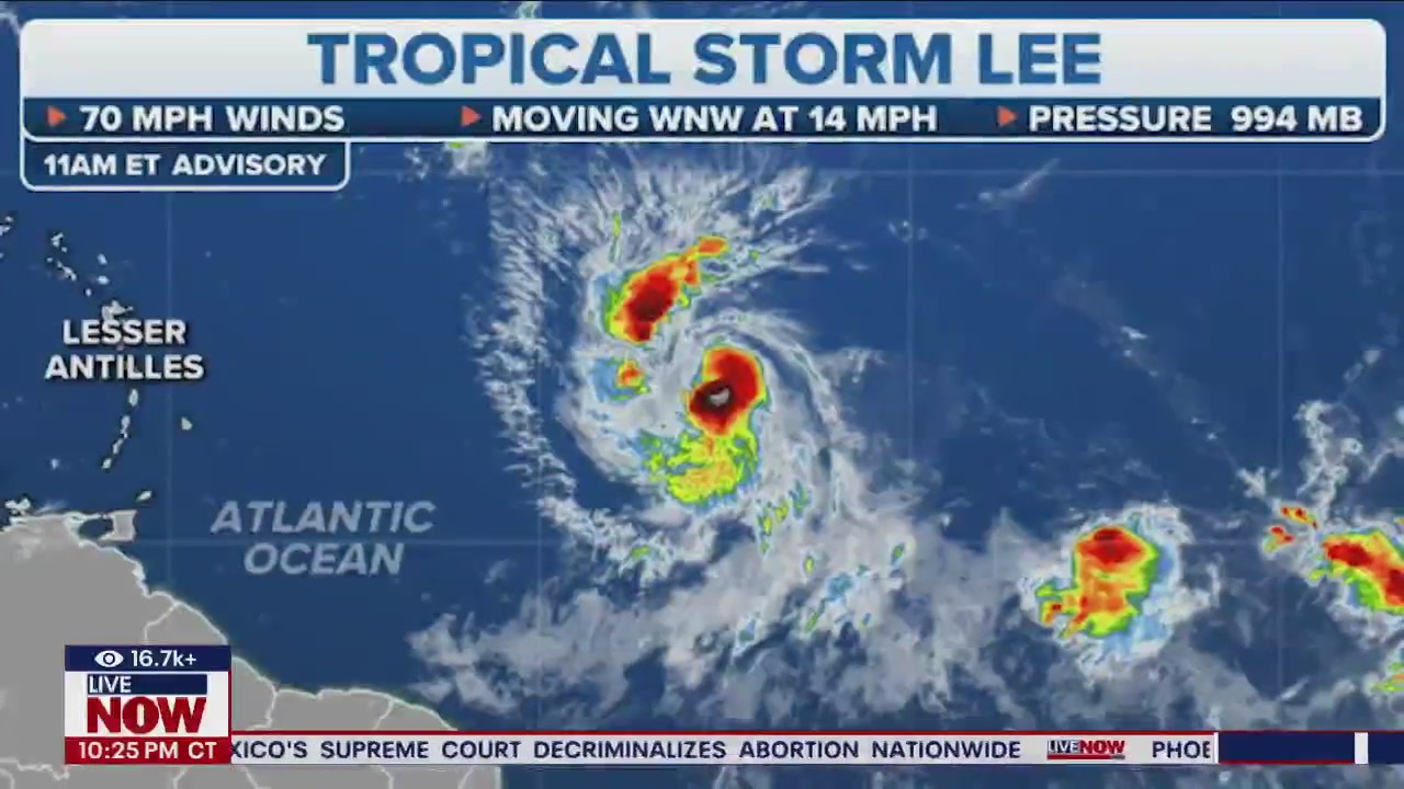 Hurricane Lee expected to strengthen quickly