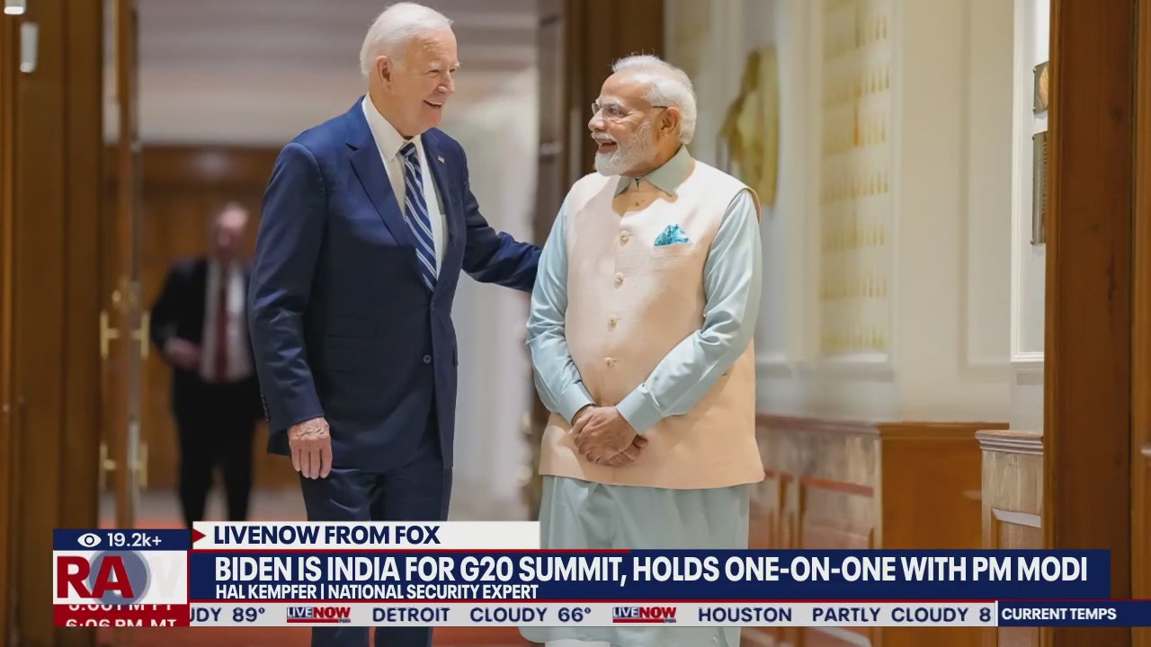 Biden meets with Indian PM ahead of G20 Summit