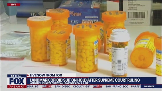 Landmark opioid settlement on hold by SCOTUS