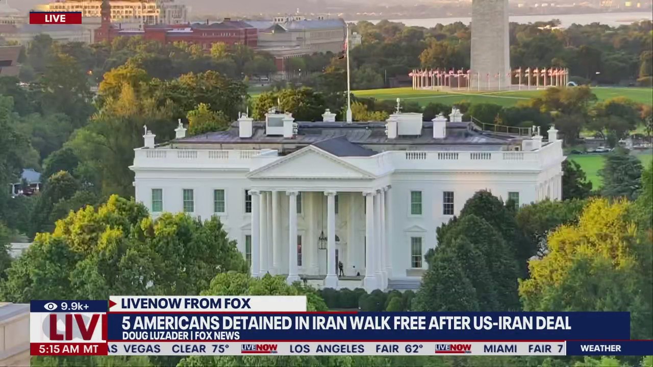 Five Americans free after detention in Iran