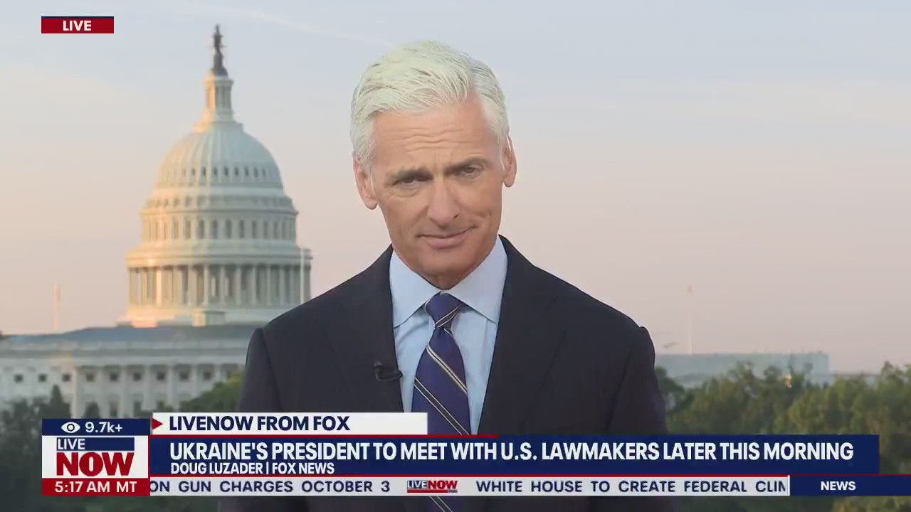 Ukrainian president to meet lawmakers in DC