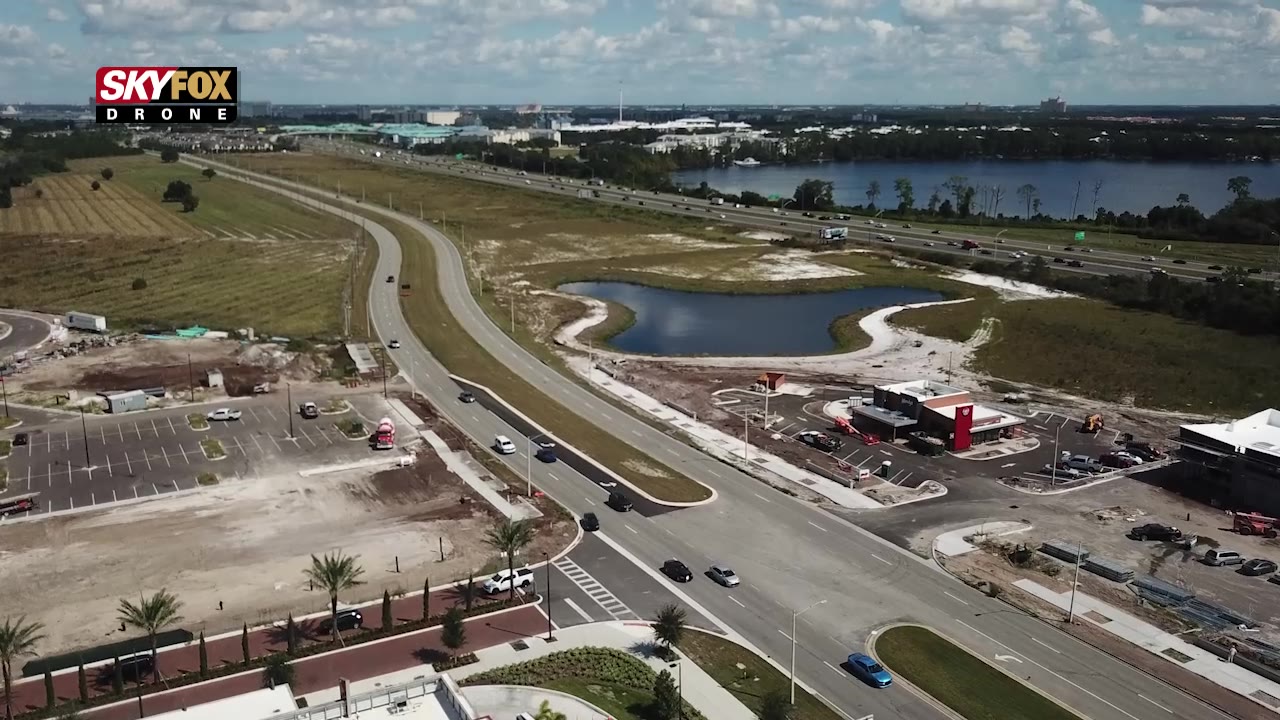 SKYFOX Drone over I-4 tourism corridor