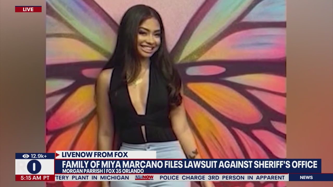 Miya Marcono's family sues sheriff's office