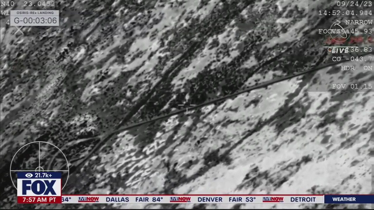 NASA brings asteroid samples back to Earth