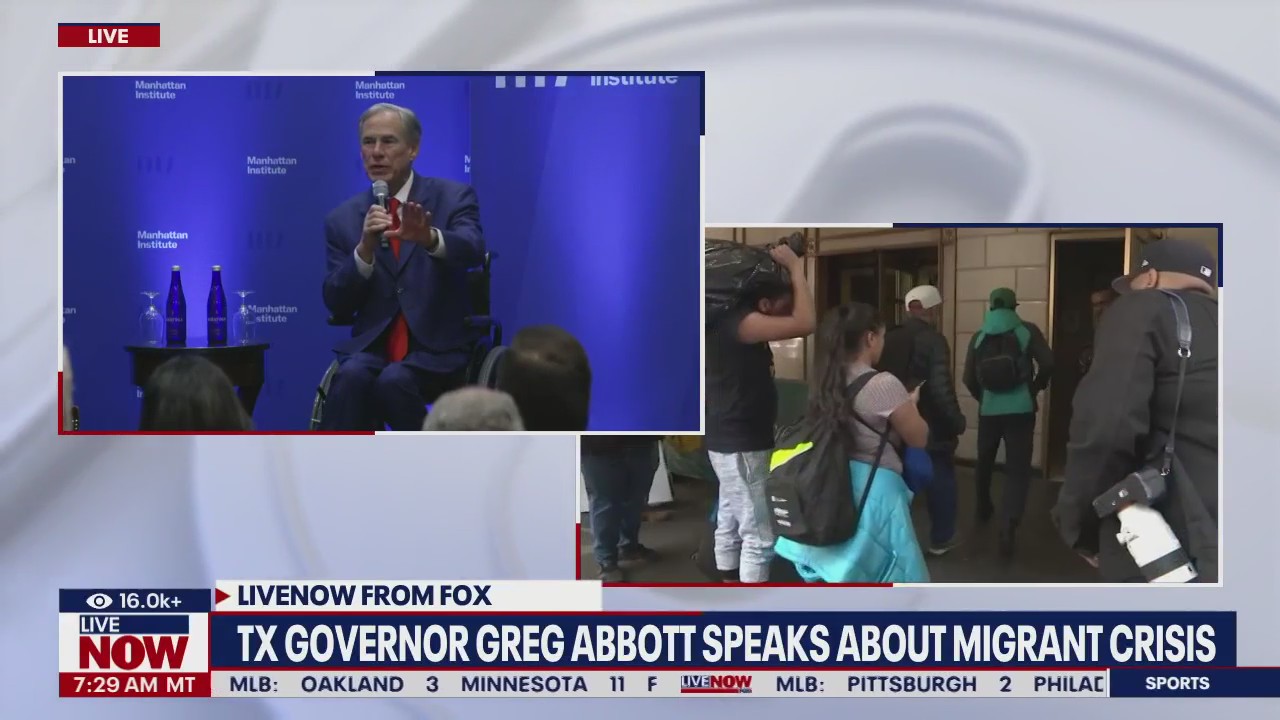 TX Gov. Abbott: Cartel steering migrant crisis