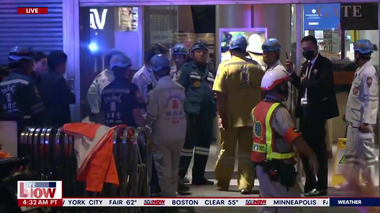 At least 3 killed in Thailand mall shooting