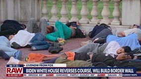 Biden reverses course on border wall