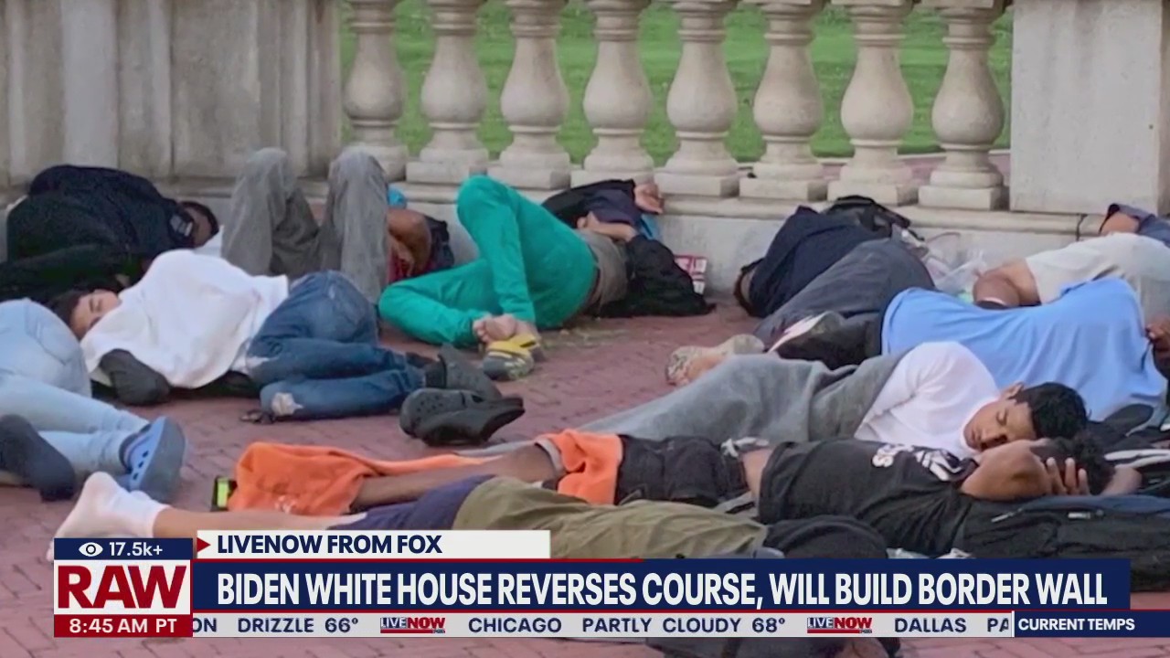 Biden reverses course on border wall