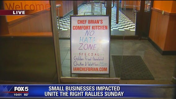 Businesses say they?ll refuse service to Unite the Right attendees in DC