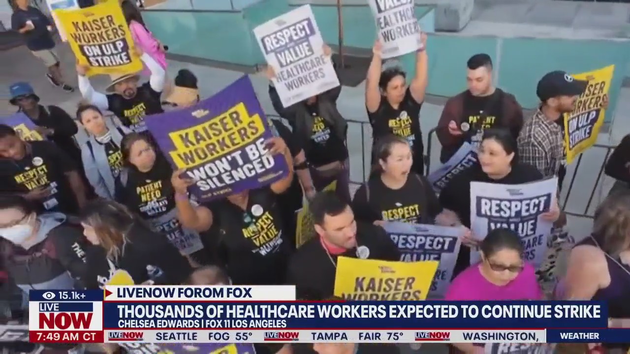 Nation's largest healthcare strike continues