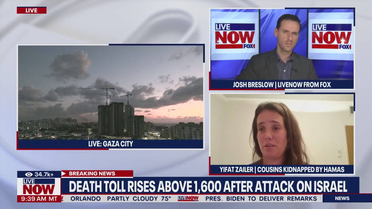 Israel at war: Woman speaks on kidnapped cousins