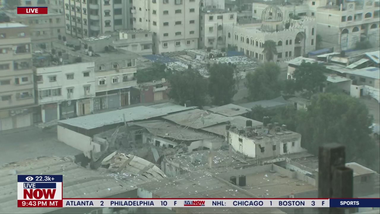 Israel war: Reporter describes living in war zone