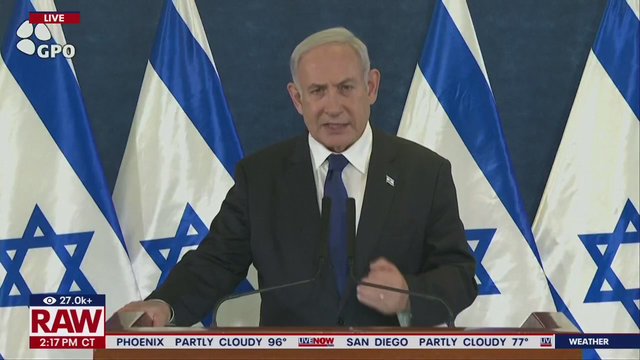 Netanyahu says country is ?at war