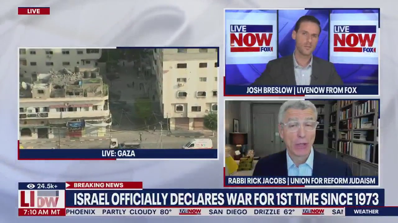 Israel at war: Rabbi speaks on conflict