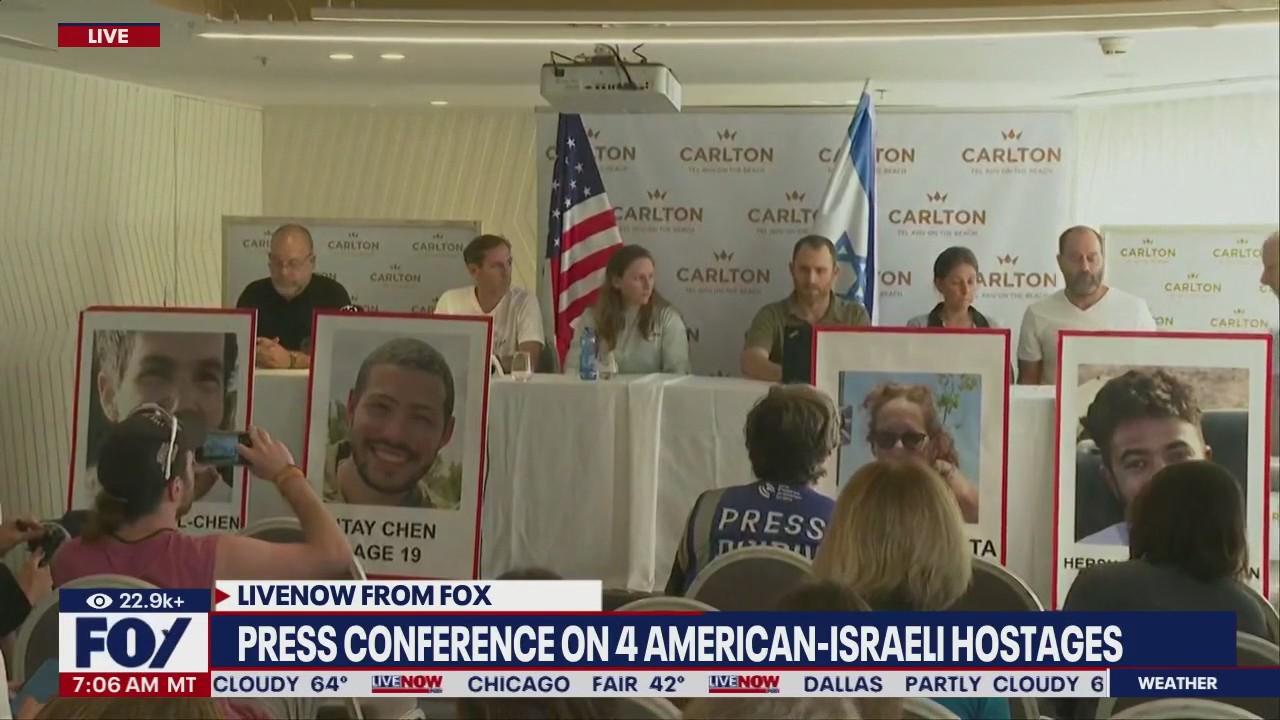 Four American-Israeli hostages held in Gaza