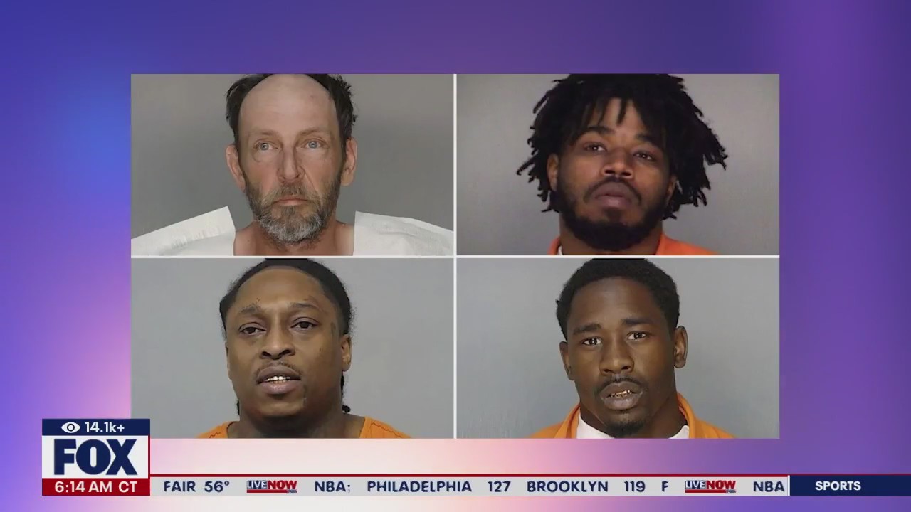 Massive manhunt for 4 escaped inmates