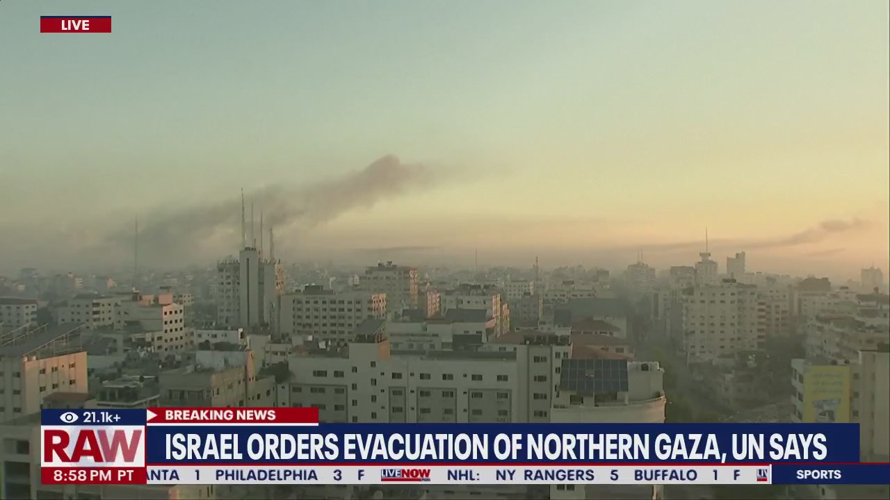 Israel orders evacuation of northern Gaza