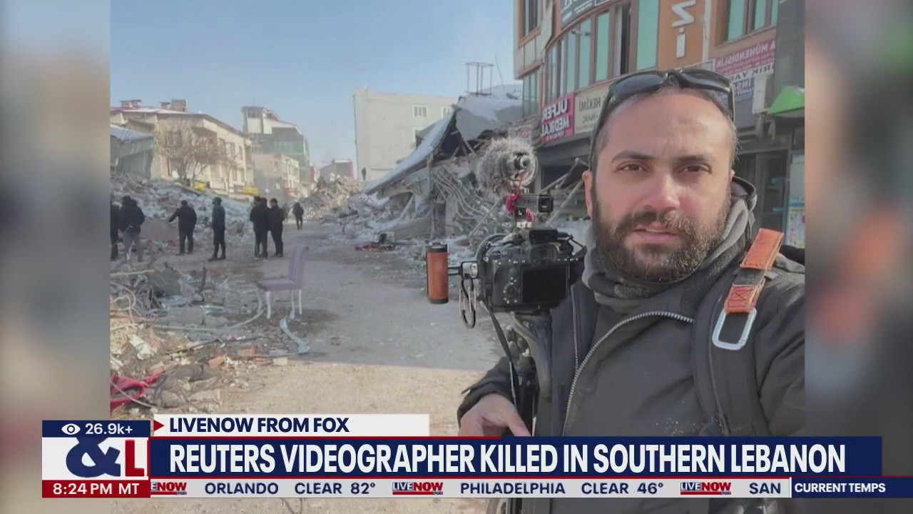 Reuters videographer killed in Southern Lebanon