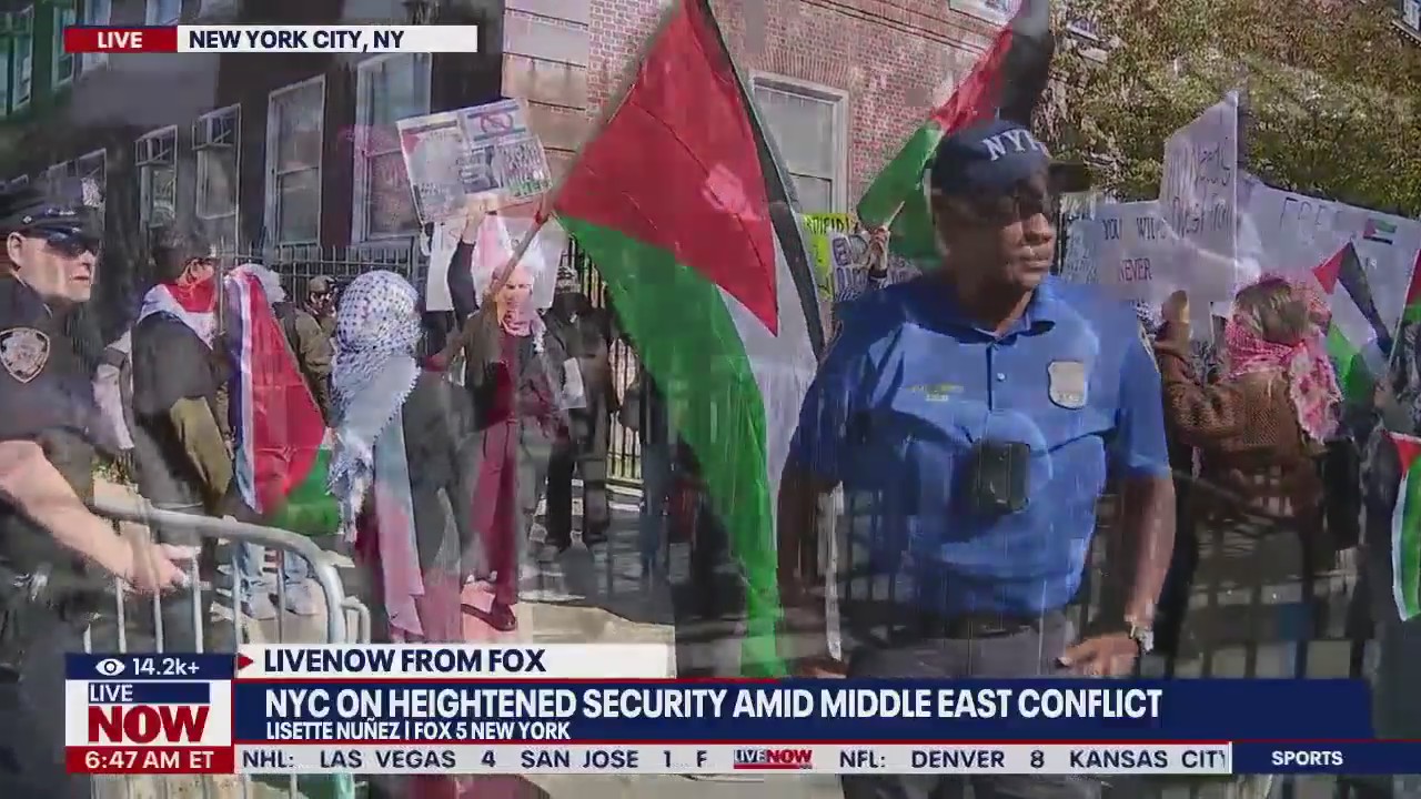 NYC beefing up security ahead of Israeli protests