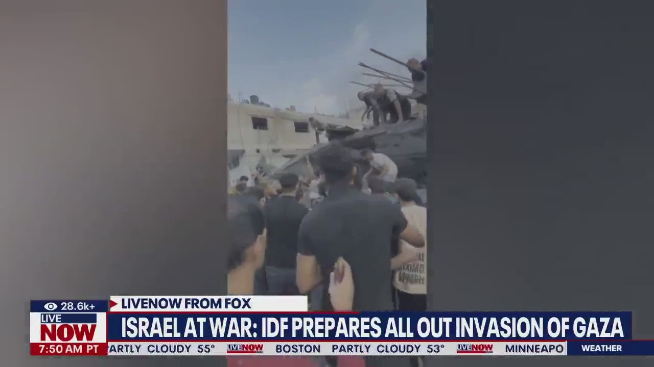 Israel prepares to launch invasion into Gaza