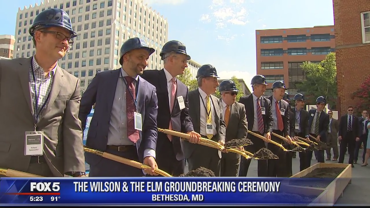 Groundbreaking ceremony held at future home of FOX 5