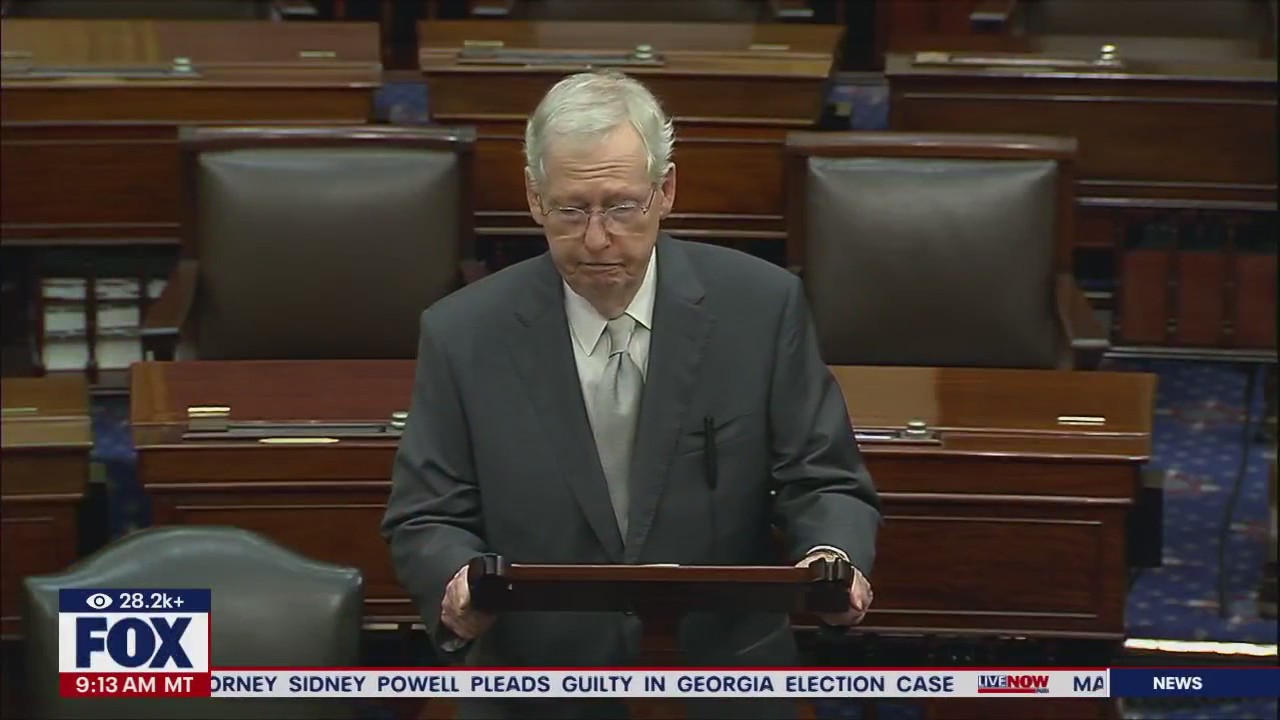 McConnell on Biden's Israel-Ukraine request