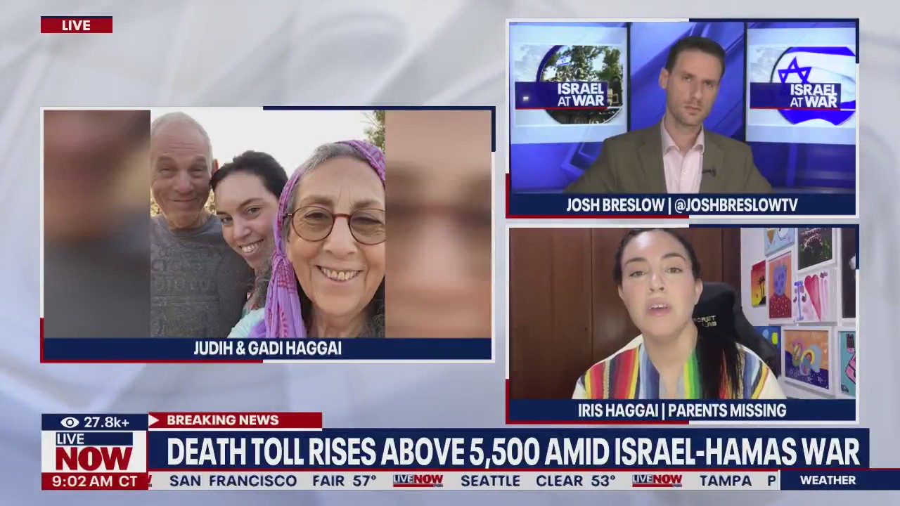 Israel war: Parents believed to be Hamas hostages