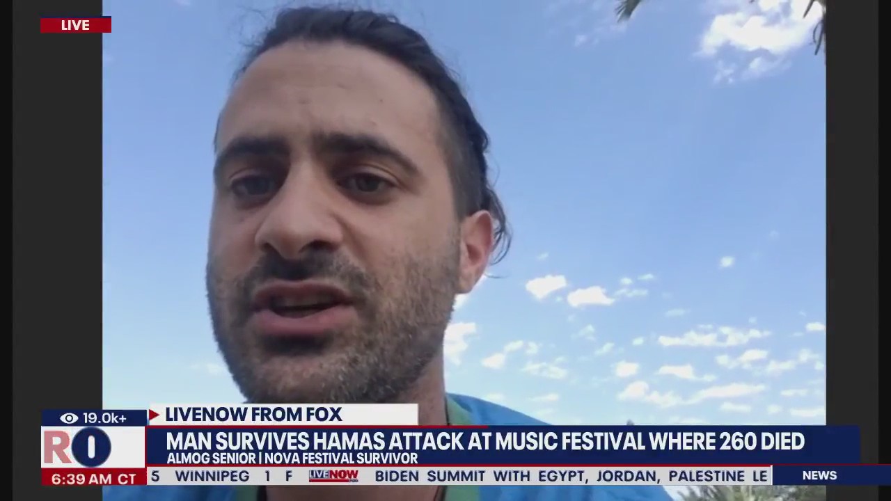 Man survives Hamas attack at music festival