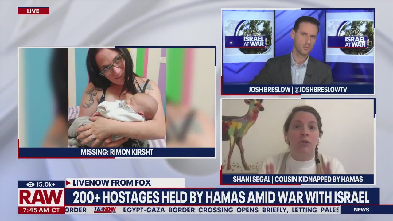 Israel war: Family of missing woman speaks out