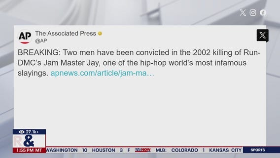 Two men convicted in killing of Run-DMC's Jam Master Jay