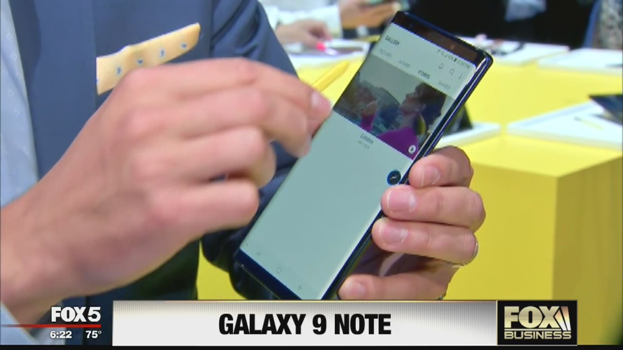 FOX Business Beat: Samsung Unveils Galaxy Note 9; Starbucks Pumpkin Spice Latte