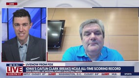 Caitlin Clark breaks record, passes Pete Maravich