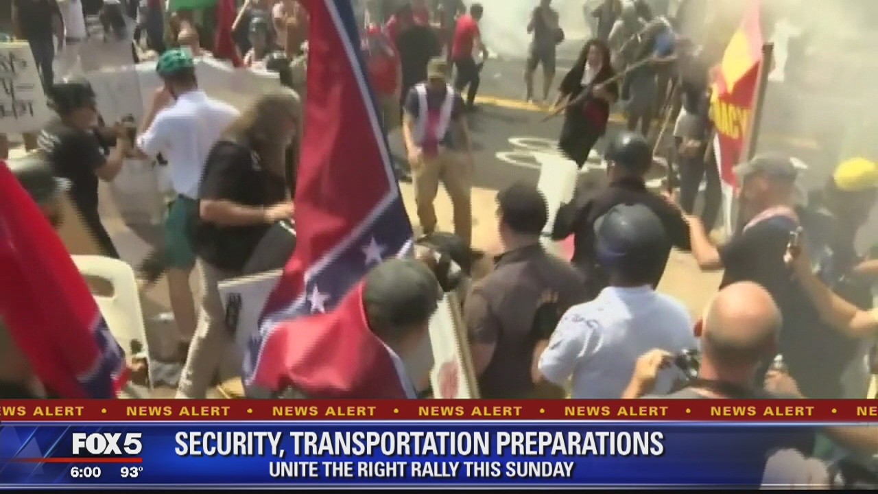 Virginia declares state of emergency ahead of anniversary of Charlottesville rally; DC preparing for Unite the Right rally