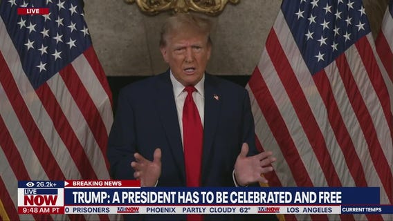 Trump speaks after SCOTUS decision on election ballot