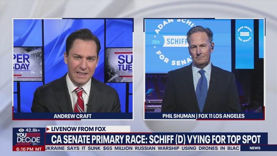 California Senate race: Schiff vies for top spot