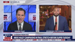 Haley holds Texas rally on eve of Super Tuesday