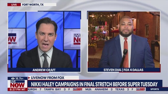 Haley holds Texas rally on eve of Super Tuesday