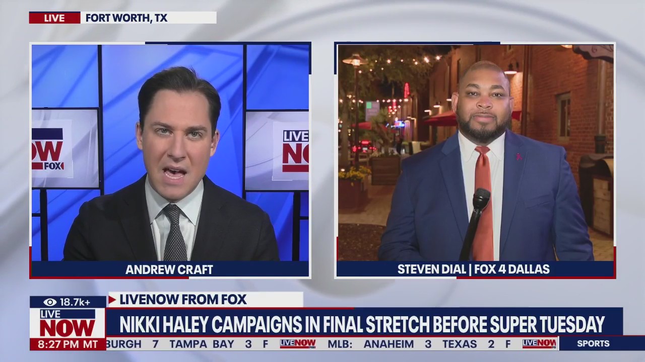 Haley holds Texas rally on eve of Super Tuesday