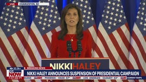 Nikki Haley announces suspension of presidential election