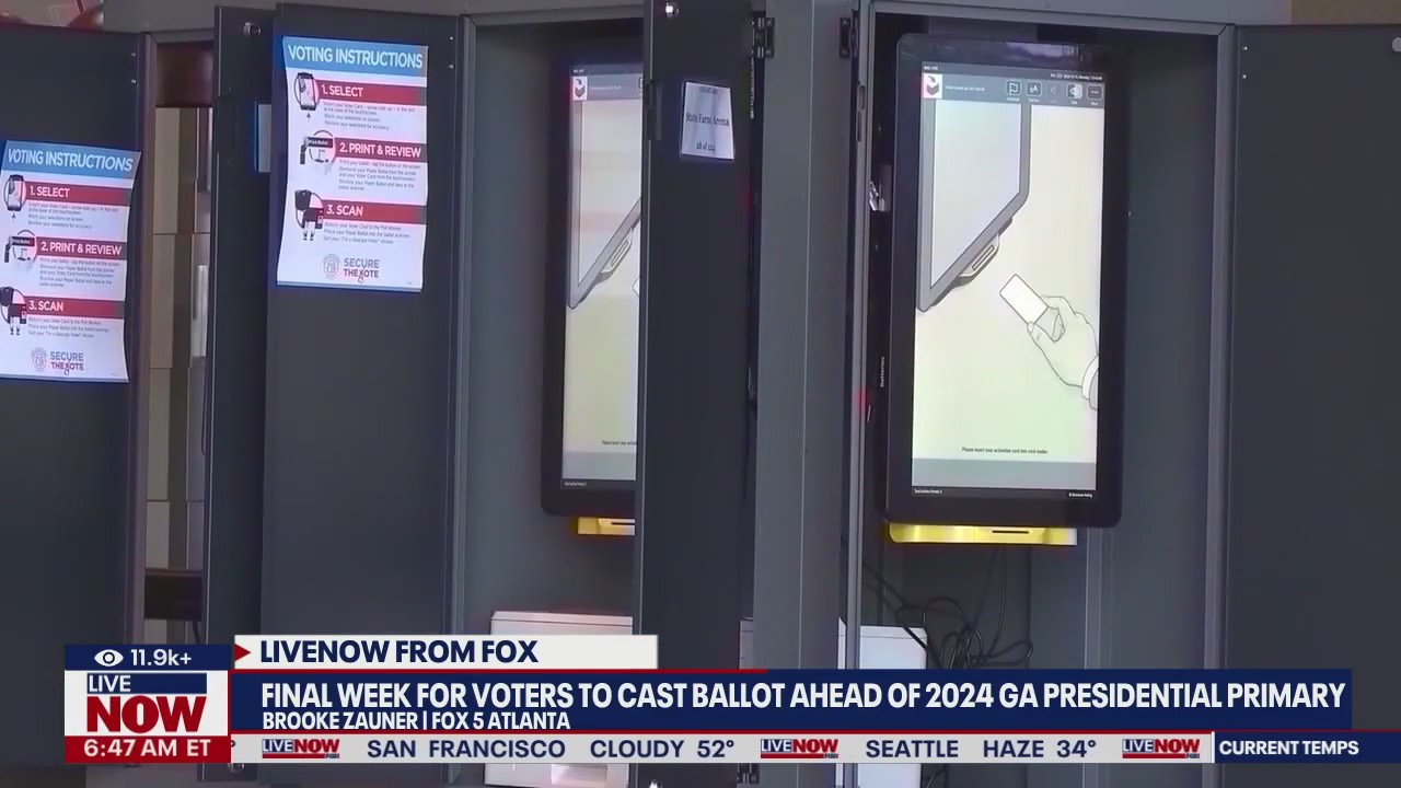 Early voting wraps up in Georgia