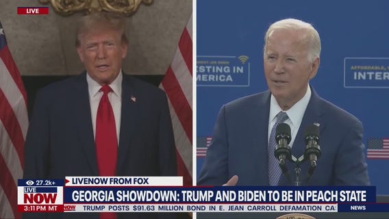 Showdown in Georgia: Dueling campaign events