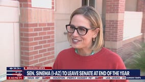 Arizona's Sinema to leave Senate at end of year