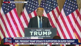 Trump delivers Super Tuesday speech