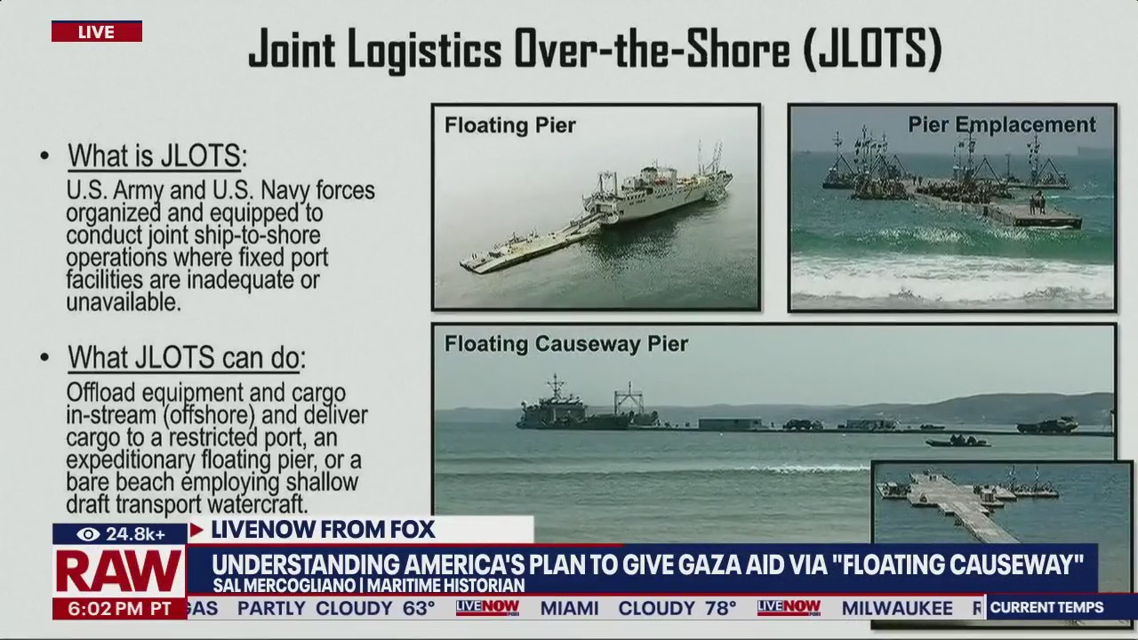 US to build pier to deliver aid to Gaza