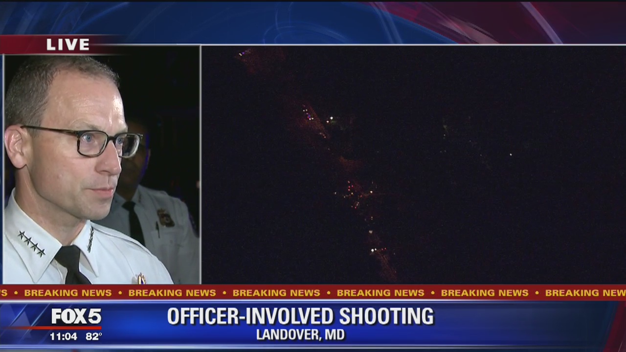 Prince George's County police shoot armed suspect, officials say